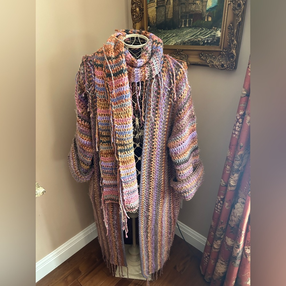 Veste boho Xl création Dee Dee (Unique) - Picture 5 of 14